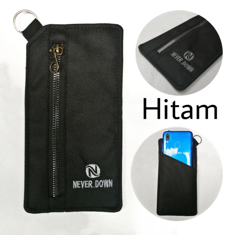 Hannging Wallet - dompet hp - Dompet kalung - dompet kartu pria dan wanita