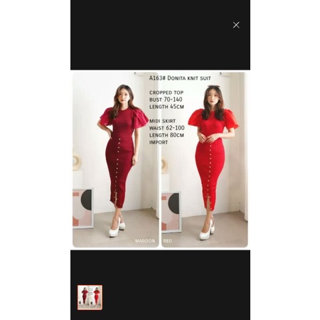 one set dress rajut
