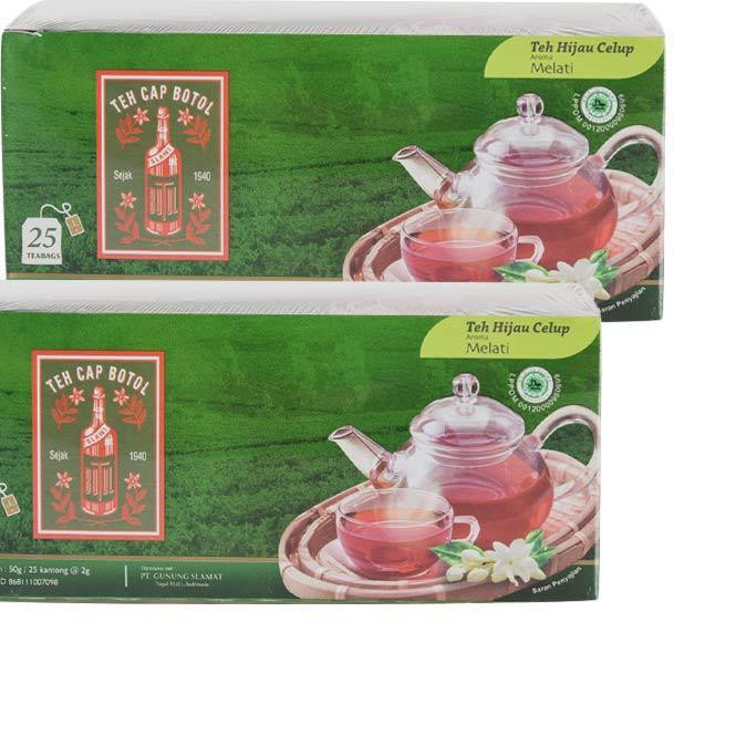 

Flash Sale!! KODE-288 Teh Celup Cap Botol hijau isi 25pcs/ SATUAN