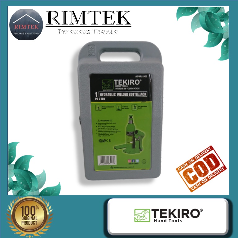 DONGKRAK BOTOL TEKIRO 2 TON / DONGRAK MOBIL 2 TON TEKIRO / Dongkrak Botol 2 Ton