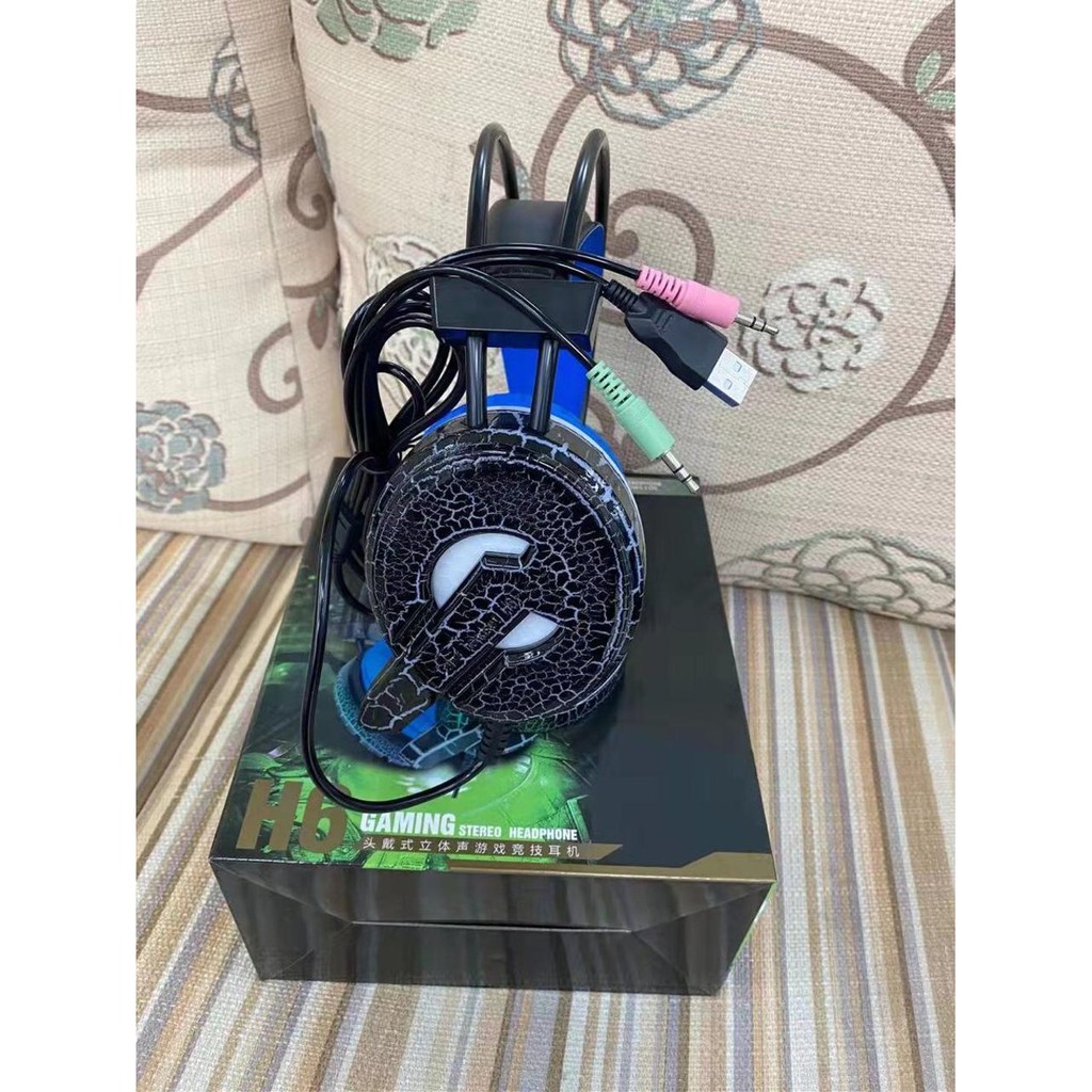 Headset HF BANDO GAMING MISDE H6 PLUS LED