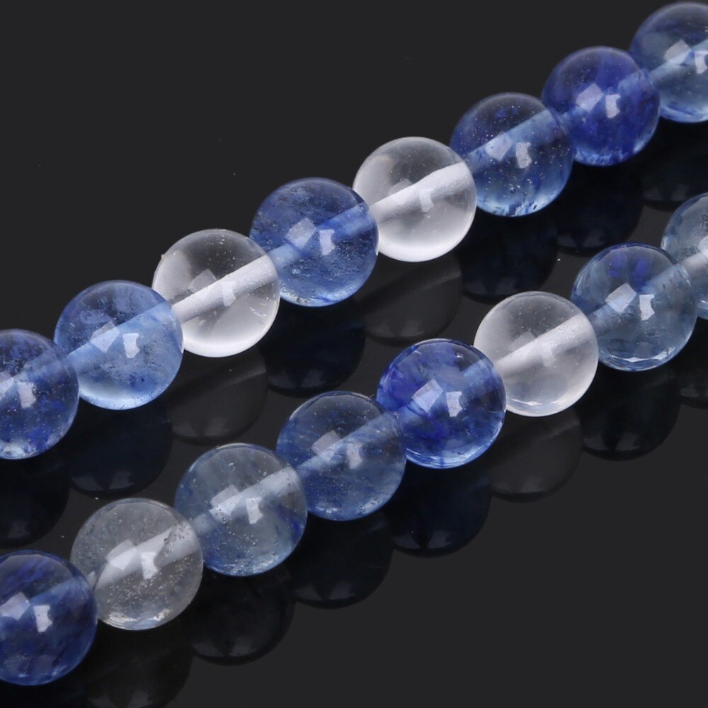 Butir Blue Crystal Quartz Beads