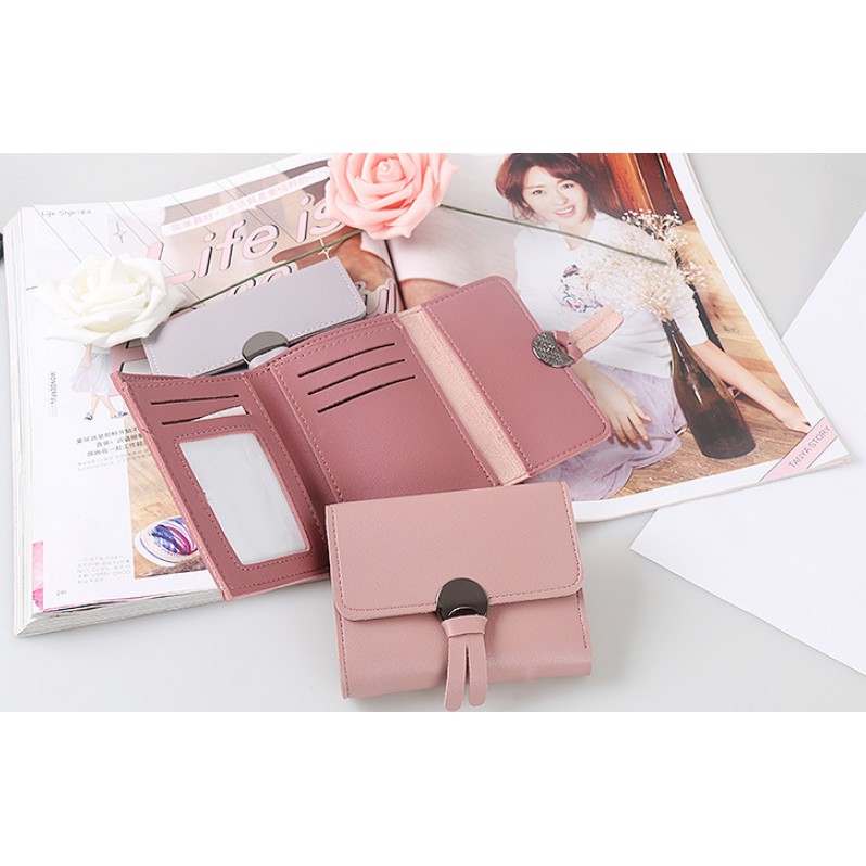 #LC-Wallet WD119 Dompet Lipat Mini Wanita Import Mini Wallet / Dompet Fashion