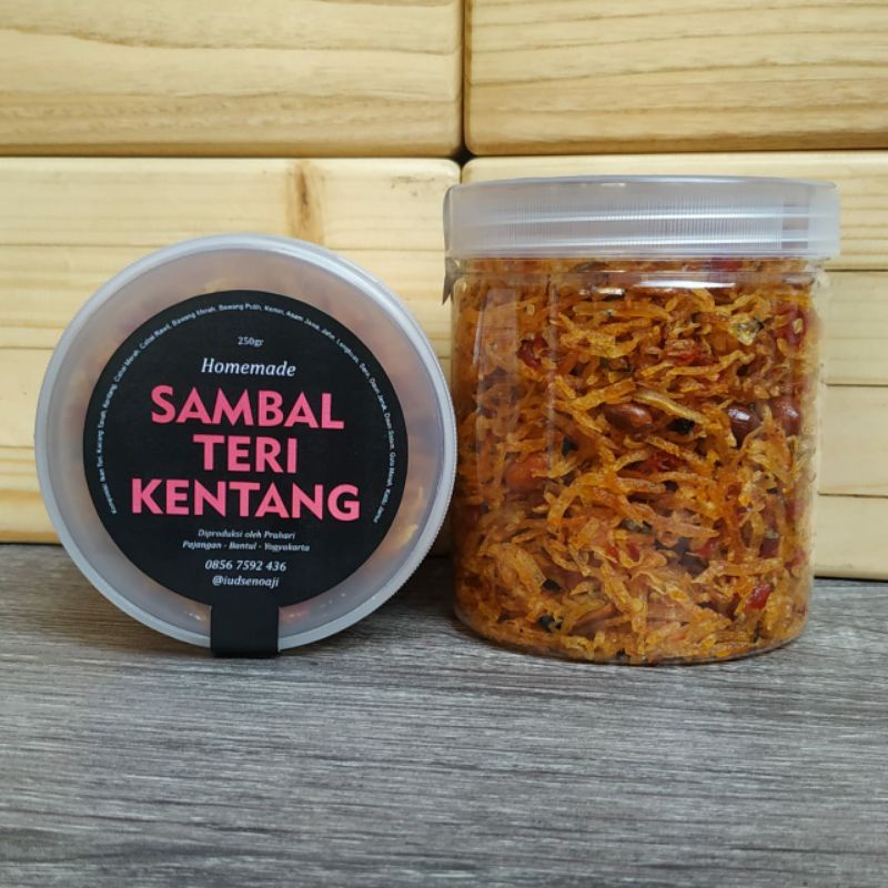 

Sambel Teri Kentang / Kentang Mustofa 250gr