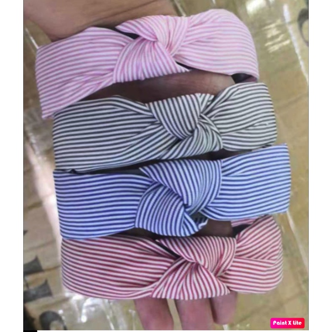 Bando Korea Bandana Wanita Murah Bando Polos Bando Simpul Aksesoris Rambut Wanita Import