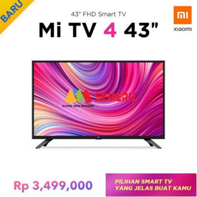 Favorit] Xiaomi Mi Tv 4 43” Led Android Smart Tv