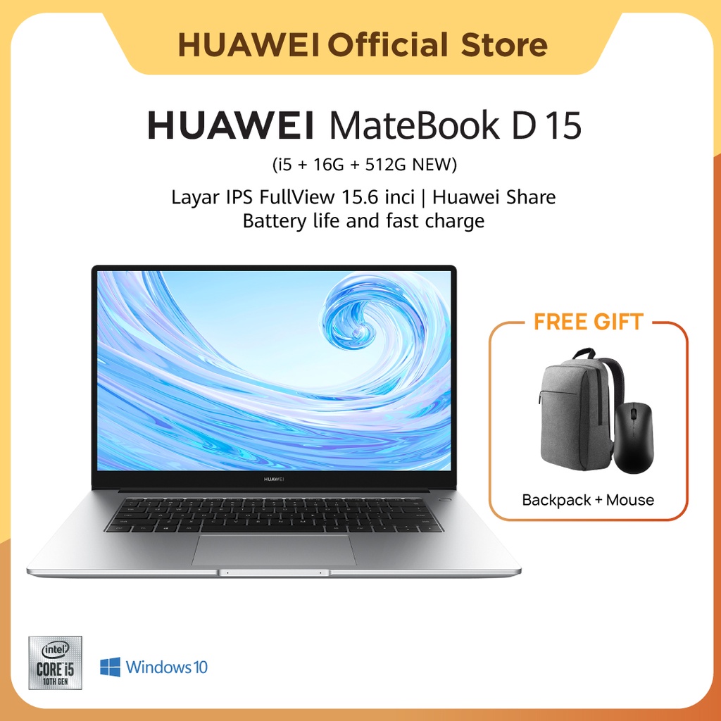 Аккумулятор huawei matebook d15