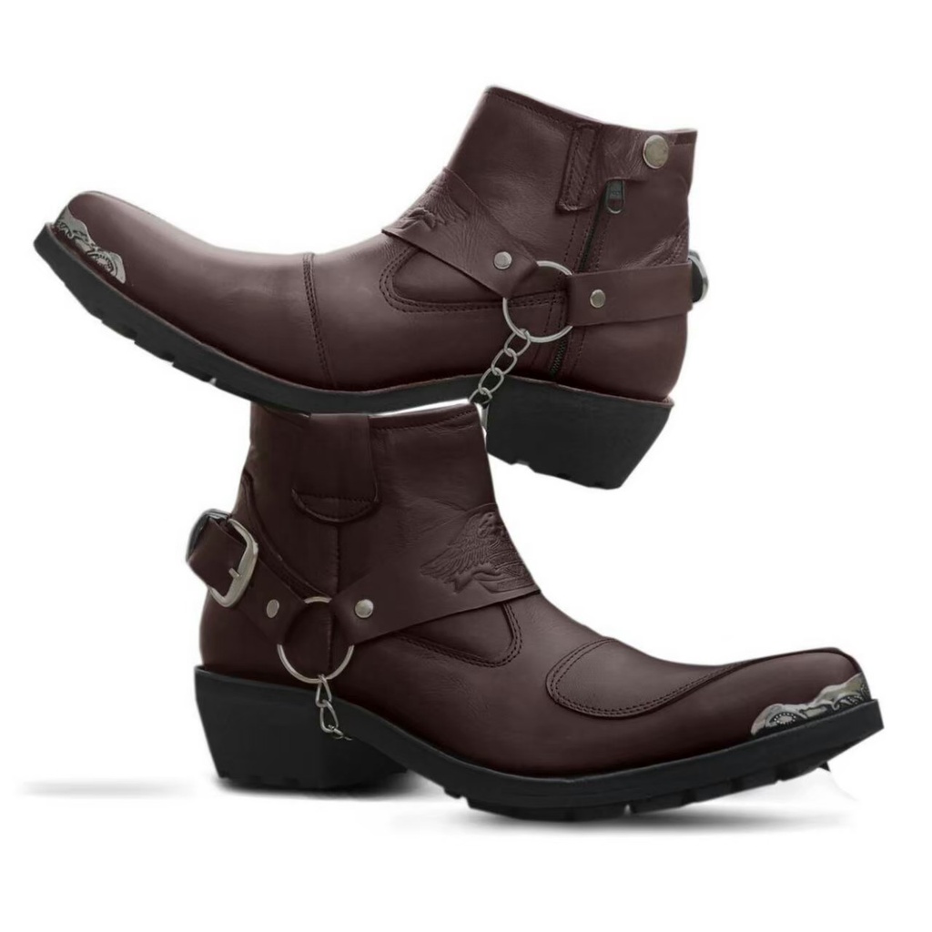 BURAY X SEPATU BOOTS SAFETY PRIA LOAFER DEWASA WARKA KULIT MOTORAN CASUAL FORMAL BOOT FASHION PRIA KERJA KANTOR GURU PNS PESTA RESMI NYAMAN || BOOT PRIA PANSUS BERKUALITAS 2022