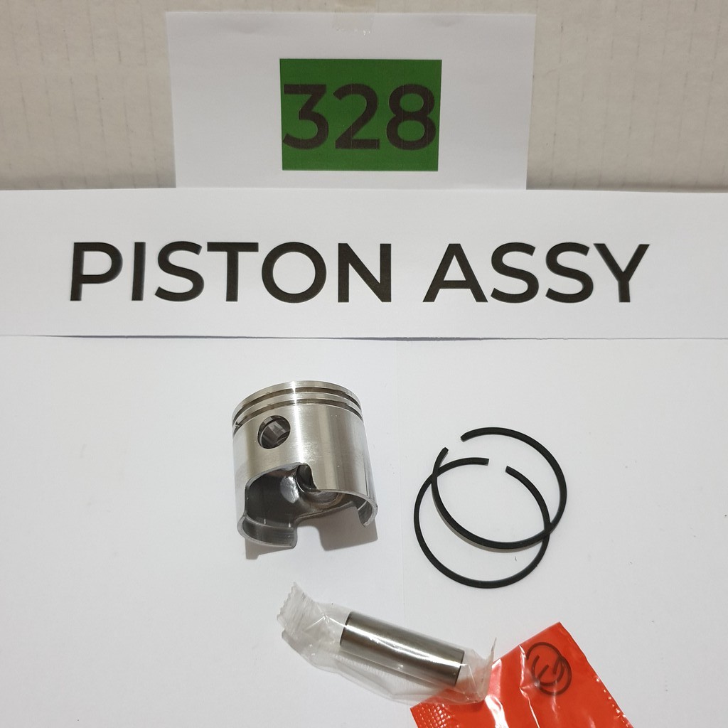 Piston Lengkap Seher Komplit Mesin Potong Rumput 2 Tak Brush Cutter BG 328 318