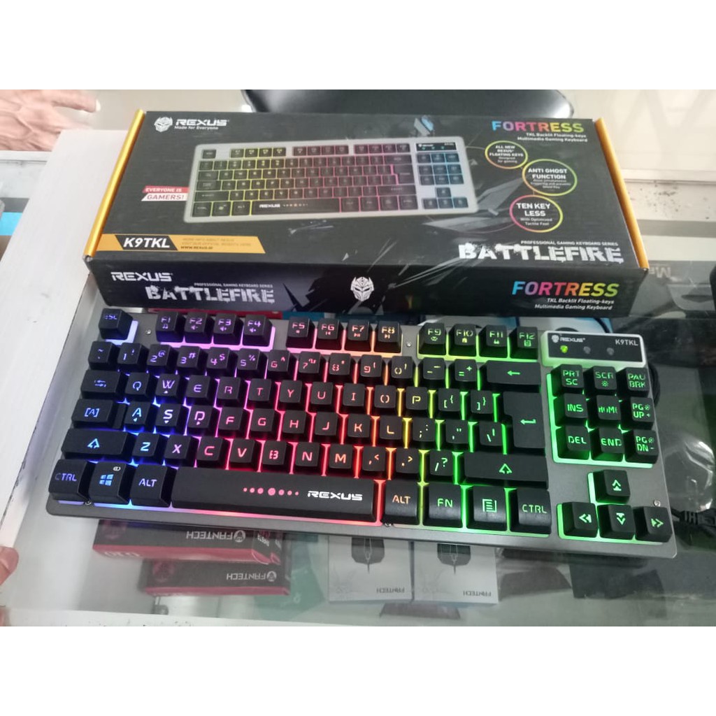 Keyboard Gaming Rexus K9TKL Bergaransi Resmi