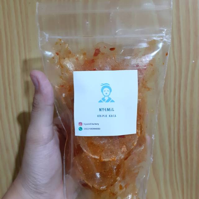 

Kripik Kaca ( Pedas Asin )