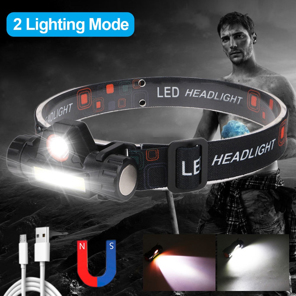 Senter Kepala LED Headlamp Senter Kemping Senter Kemah