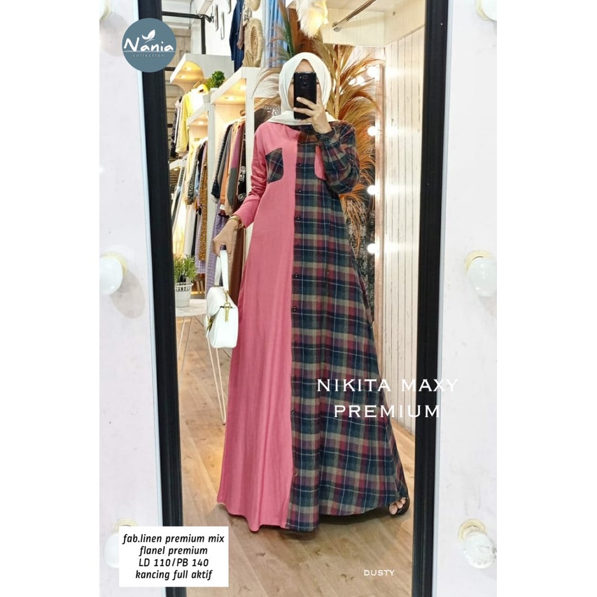 NIKITA MAXI DRESS ORIGINAL NANIA