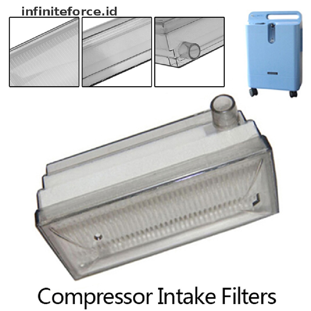 (Infiniteforce.Id) Respironics Everflo 1 Pak Filter Kompresor Intake