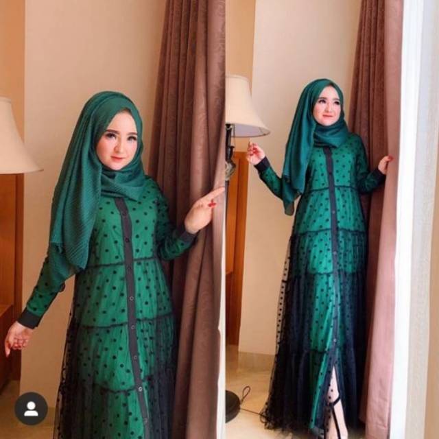 Dress polkadot  import Shellasaukia