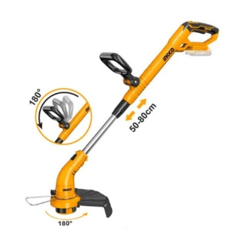 Ingco Mesin Potong Rumput Senar CGTLI20018 Cordless String Grass CGTLI 20018 Baterai