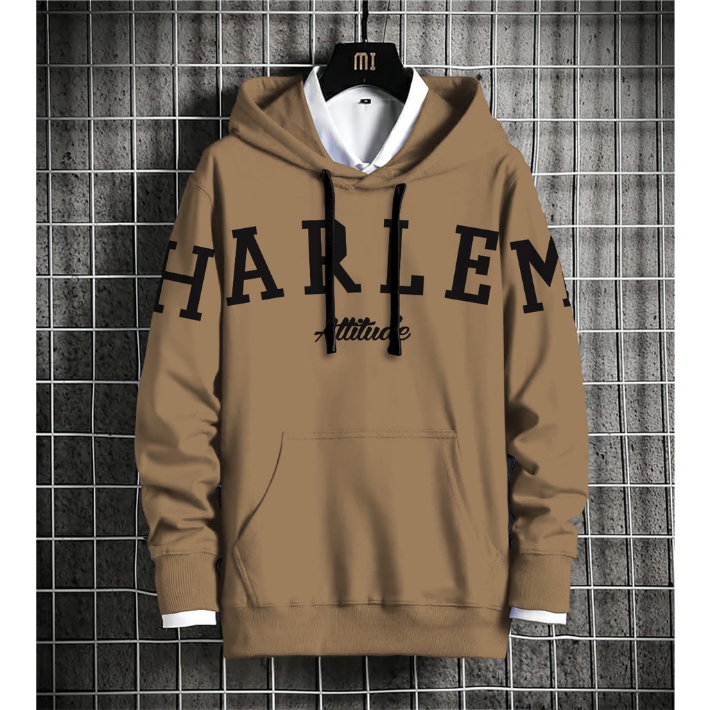 Hoodie Harlem Attitude / Hoodie Dewasa / Hoodie Sablon