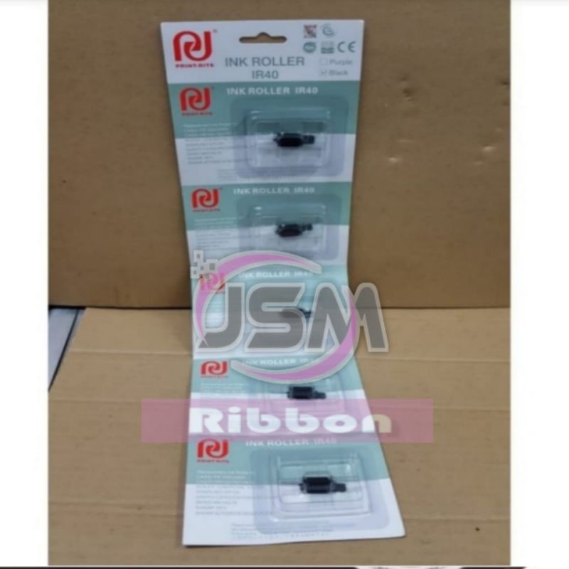 

Pita Ribbon IR 40 Warna Hitam Untuk Kalkulator Merk Print Red