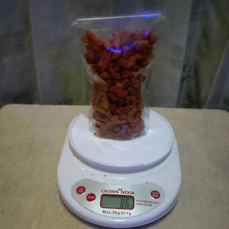 

makaroni bantet varian pedas 80g mumer bisa untuk dijual lagi pakai standing pouch tanpa stiker