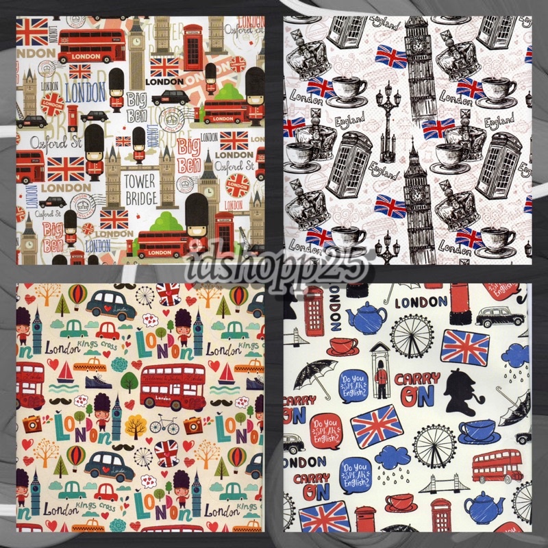 

KERTAS KADO SANSAN WAWA 1 LEMBAR LONDON SOUVENIR KADO