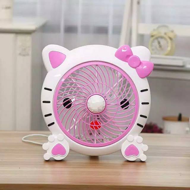 Kipas angin meja HELLO KITTY ADVANCE - 8 inci - garansi 1 tahun