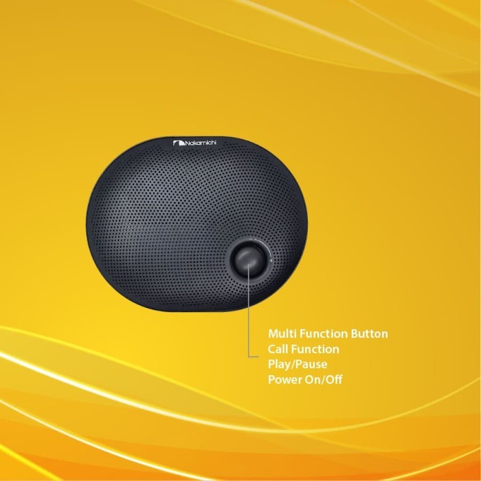 Nakamichi NBE S2 Speaker Portable Audio Wireless Bluetooth Black