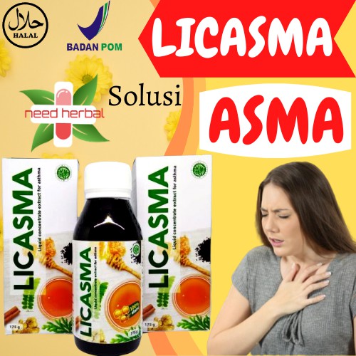 MADU LICASMA MENGATASI ASMA DAN SESAK NAFAS - HERBAL ALAMI