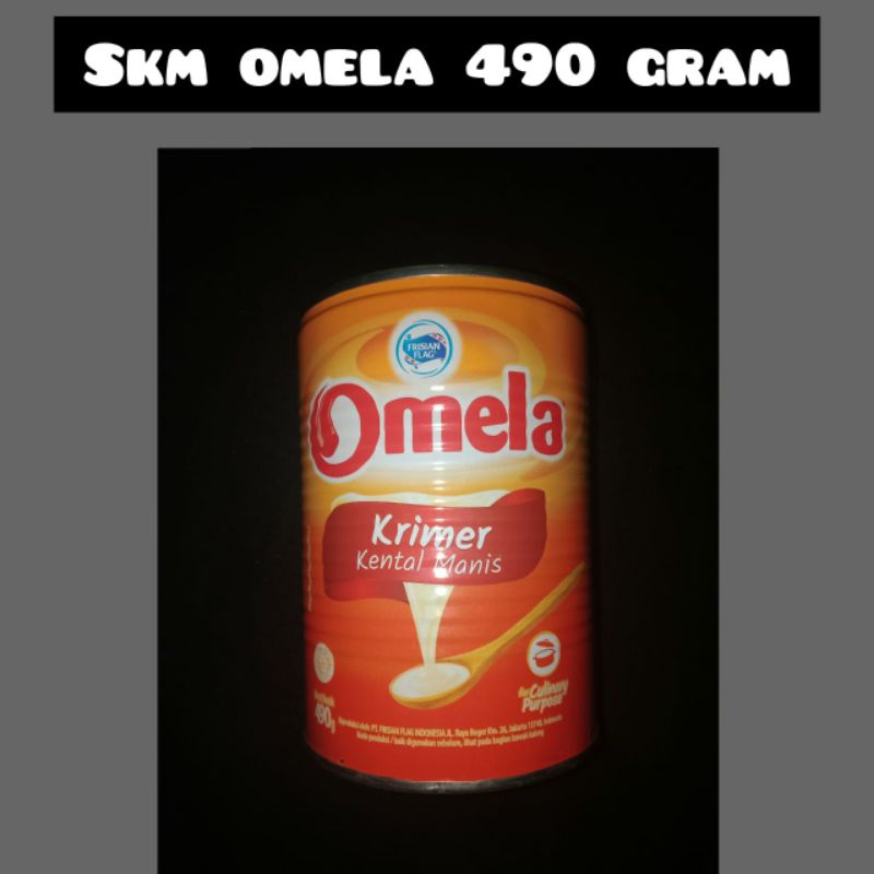 

Omela Susu kental manis/Krimer Kental Manis Omela kemasan 490gr