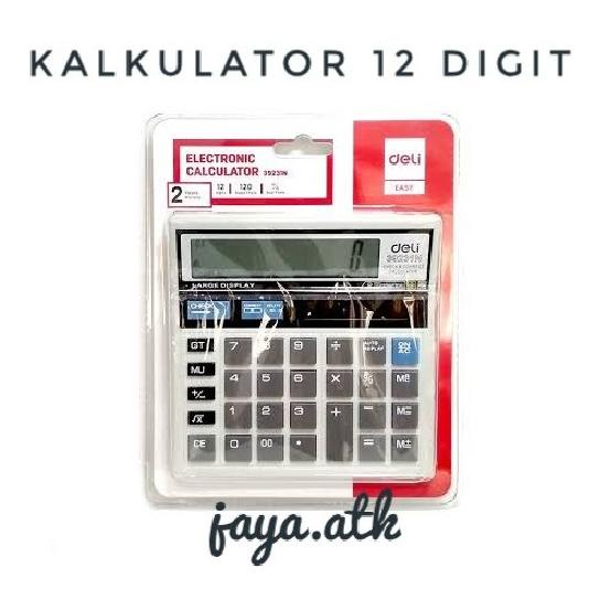 

[COD] KALKULATOR DAGANG KALKULATOR 12 DIGIT ANGKA CHECK KOREKSI TANGGUNG 512 NEW Kode 968