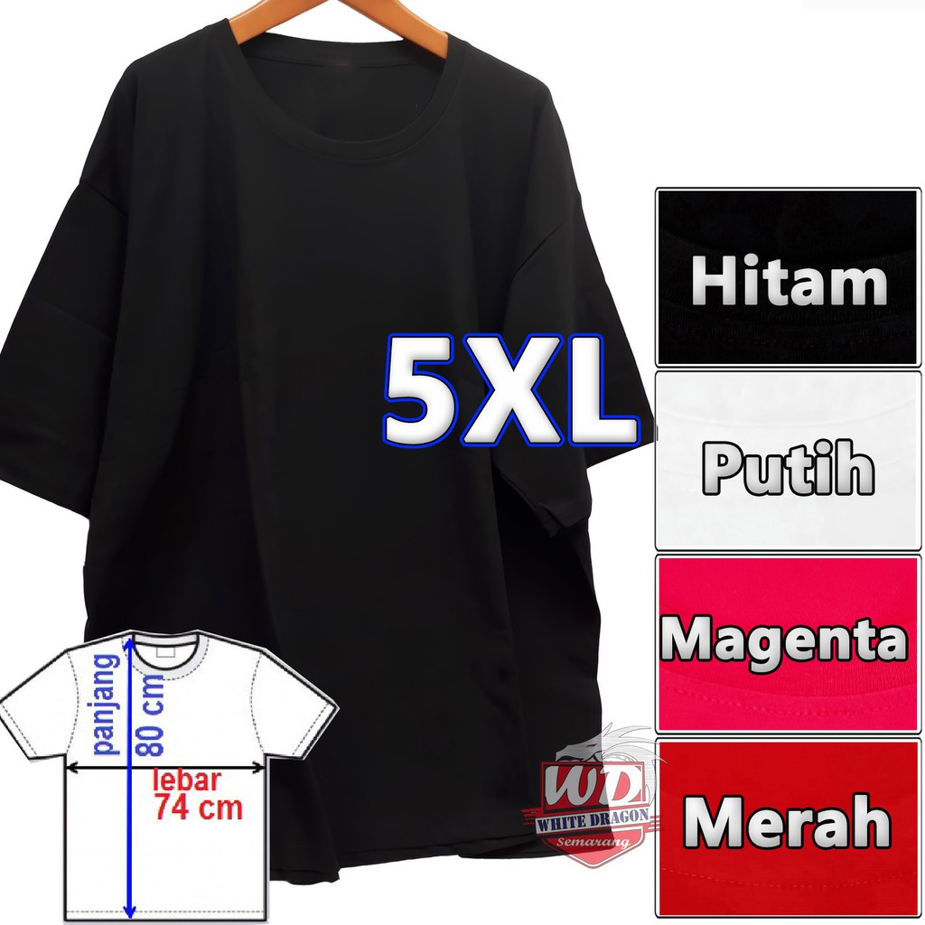 KAOS POLOS DEWASA COMBED 30s PRIA WANITA TANGAN PANJANG BIG SIZE