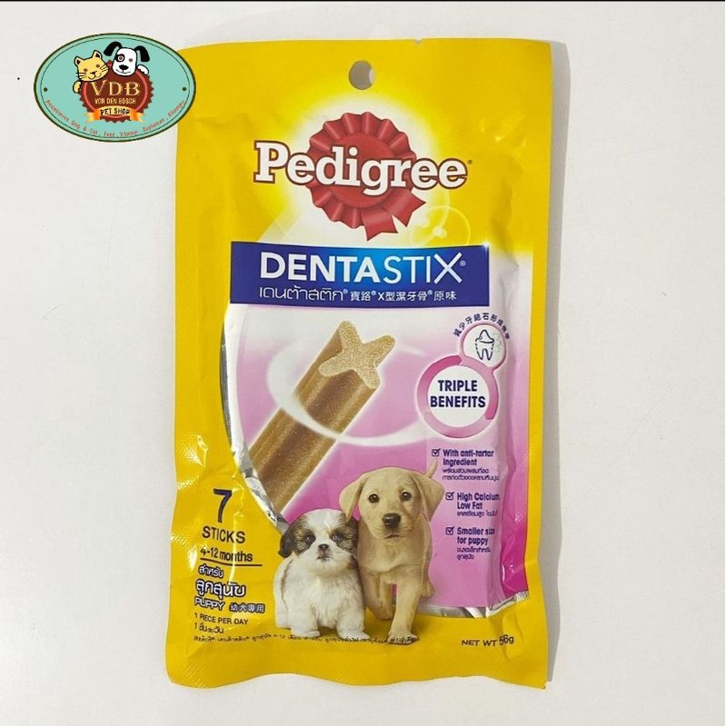 PEDIGREE®  Dentastix Snack Anjing Puppy 56 g