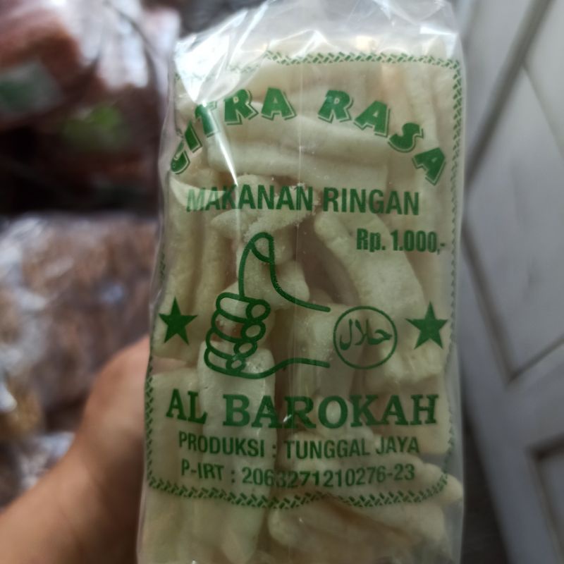 

Kerupuk Stik Putih BELIMBING Cemilan Tradisional Makanan Ringan