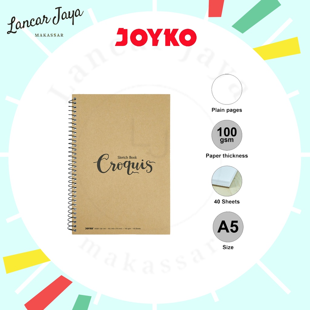 

Sketch Book Buku Sketsa Gambar Joyko SKBK-706-A5