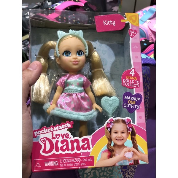 LOVE Diana Kitty Dolls Original Boneka Diana