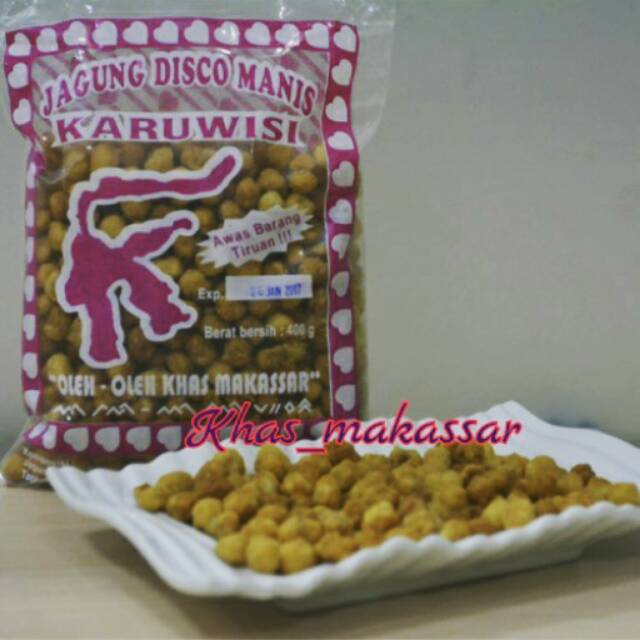 

Jagung karuwisi 400 gr.khas makassar