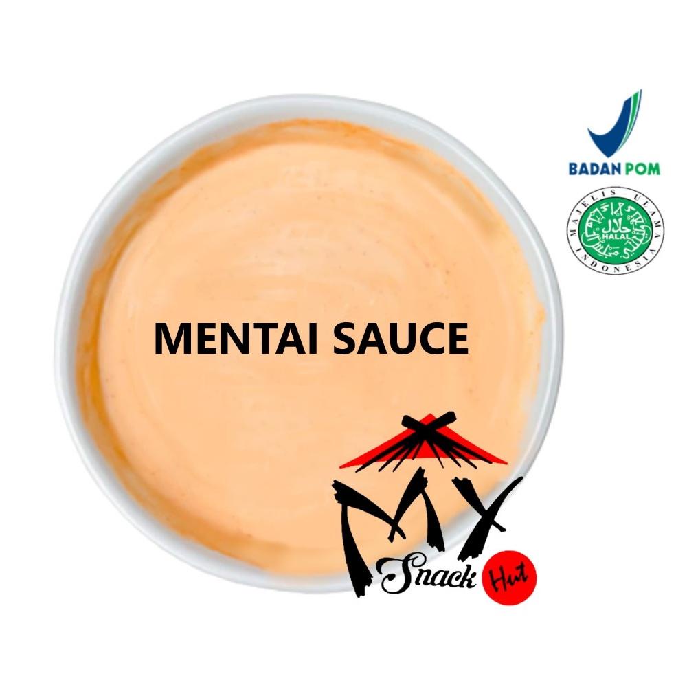 

MENTAI SAUCE 50GR - SAUS MENTAIKO JAPANESE FISH ROE MAYO PASTE - SAOS TOPPING TELUR IKAN MAYONNAISE HALAL MUI Berkualitas