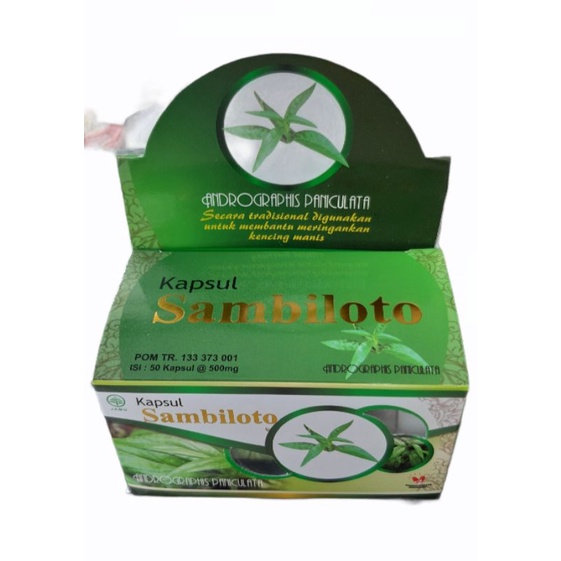 

KAPSUL SAMBILOTO ANDROGRAFIS