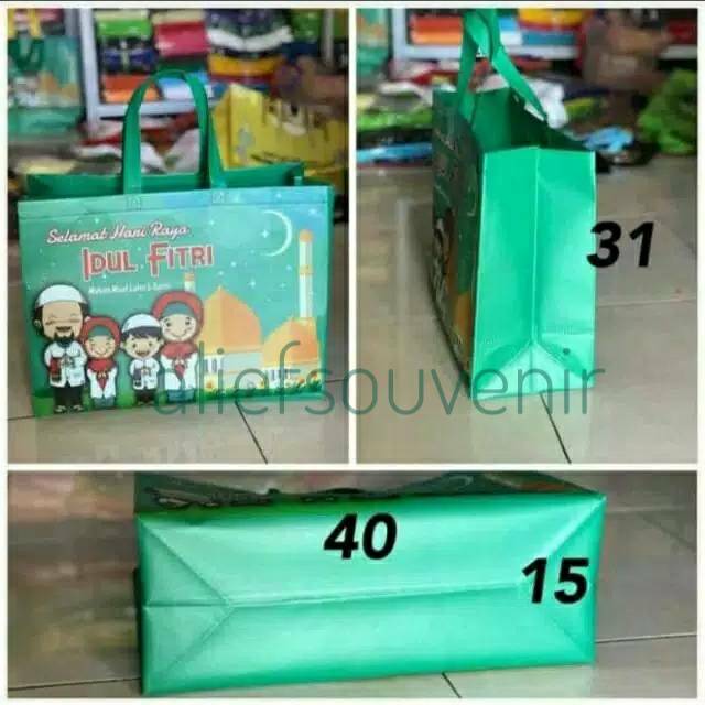 

Tas goodie bag hari raya idul fitri/tas spunbond hantaran hari raya/souvenirhari raya