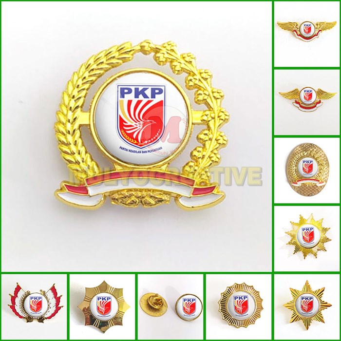 Pin PKPI - Partai PKP Indonesia - Emblem Lencana Partai PKP Indonesia