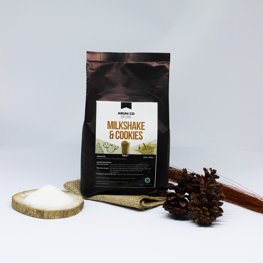 

Arum Co MILKSHAKE & COOKIES 500gr Minuman Bubuk Murah