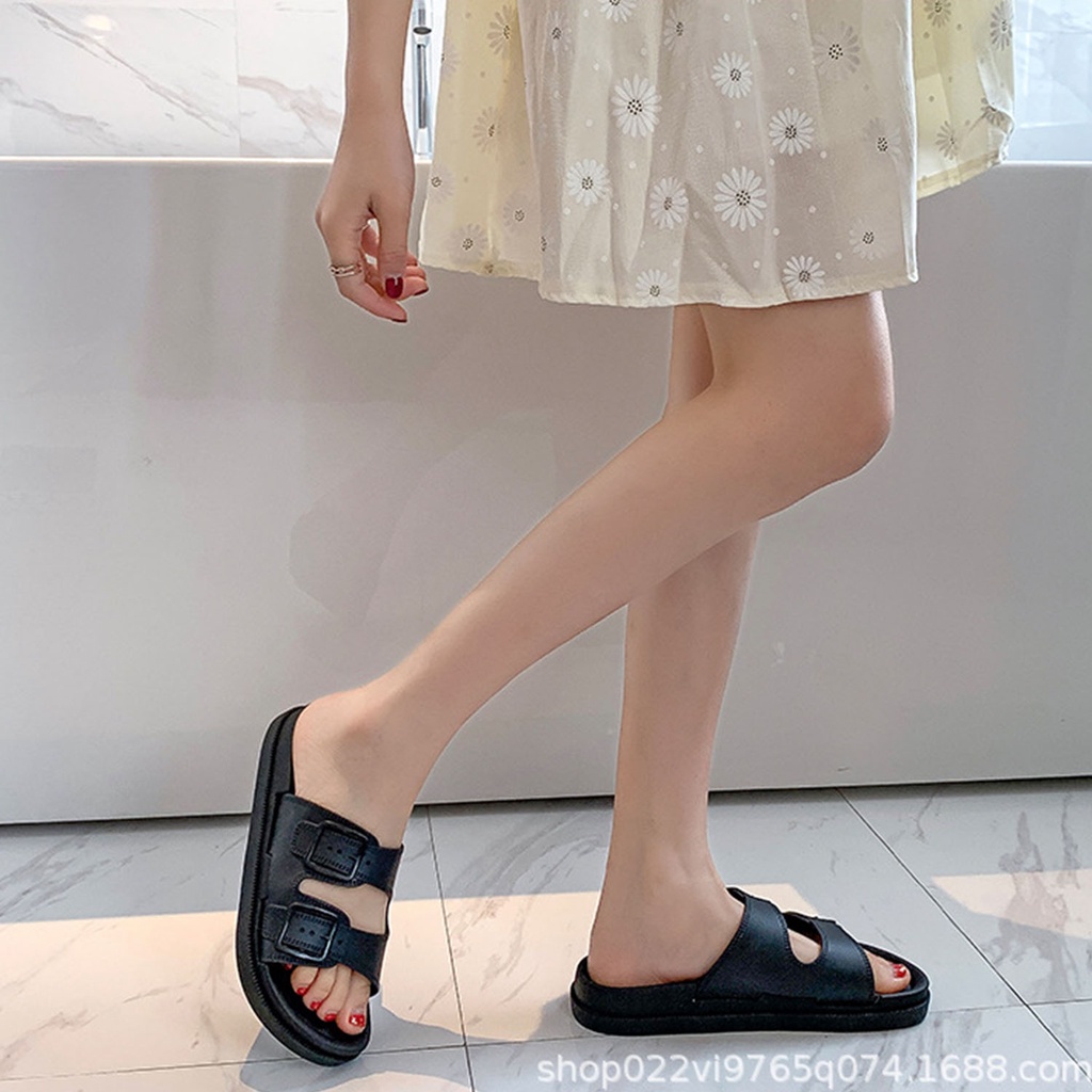 PROMO 10.10 PUNCAK ☀ACCBAYI☀ SF07 Sandal Gunung Slop Slip On Teplek Wanita Pria Sandal Cewek Sandal Cowok Sandal Unisex Sandal Import Sandal Premium