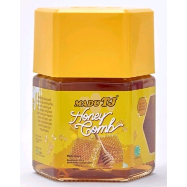 Madu Tj Honey Comb 250g Madu Sarang 100% Termurah