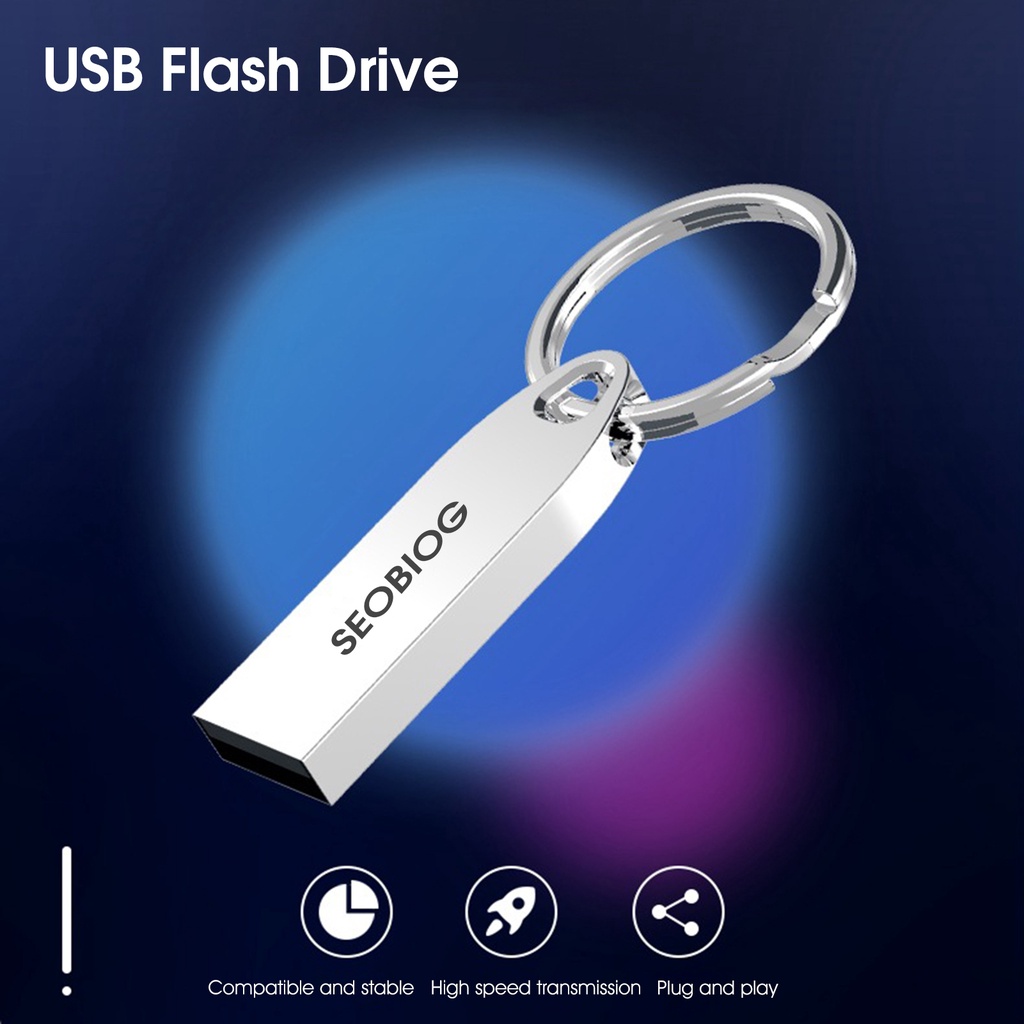 Flash Drive USB 3.0 Plug and Play Tahan Air Untuk Komputer SEOBIOG 1TB / 2TB