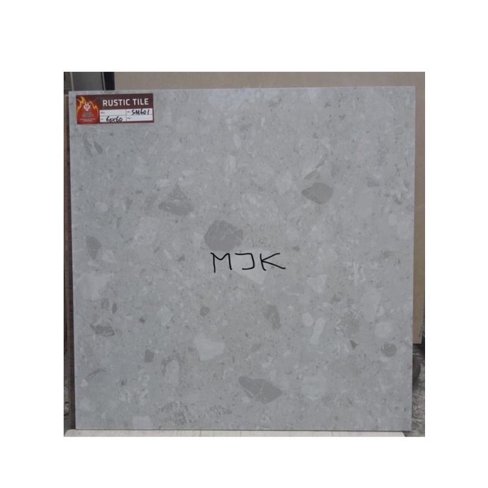 GRANIT Granit 60x60 Torch Rustic/kasar motif batu tidak timbul Kw1 Promo