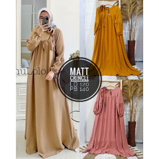 terbaru gamis JUMBO model ninos