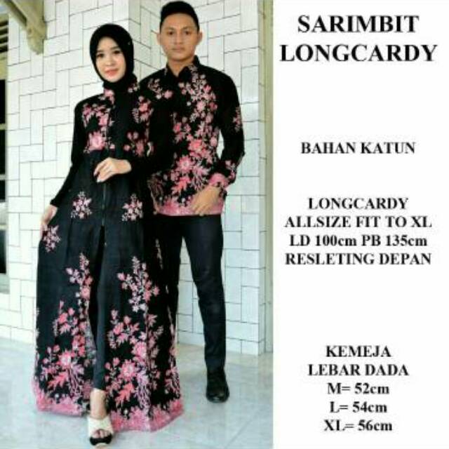 COUPLE SARIMBIT LONGCARDY BUKETAN