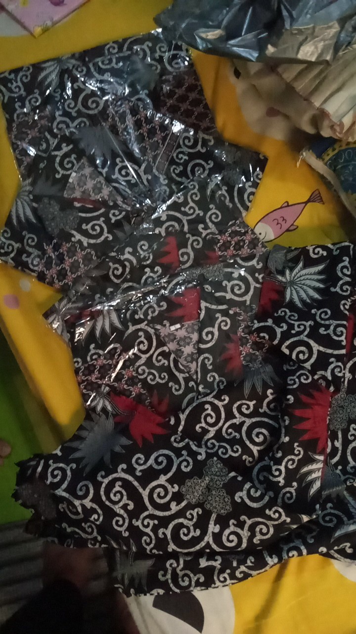 Atasan Baju Batik Kerja Cople Batik Karyawan Kantor Pns Guru Ahasiswa  Moderen Santai