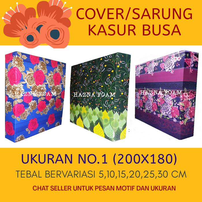 Sarung Kasur Busa Inoac Resleting No.1 200X180 Semua Ketebalan