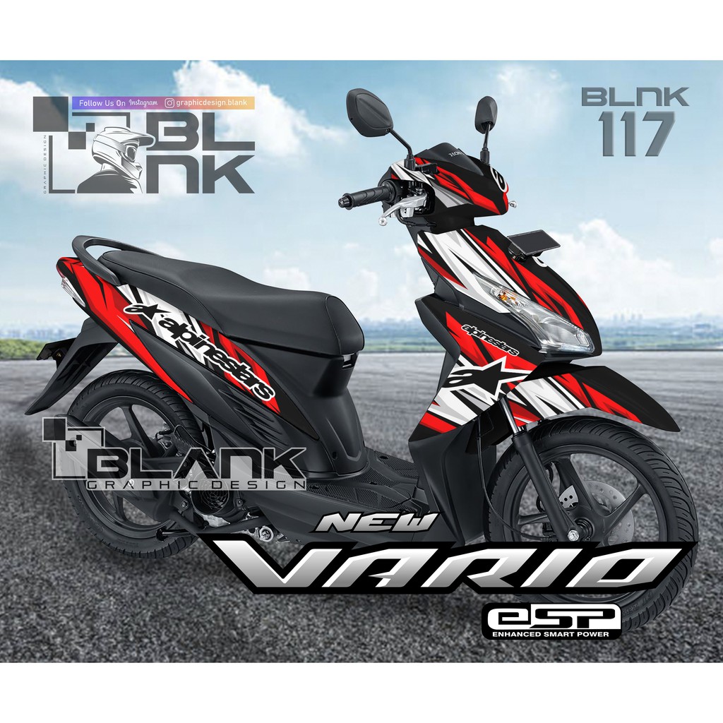 Harga Sticker Motor Vario 110 Esp Terbaru Januari 2022 BigGo Indonesia