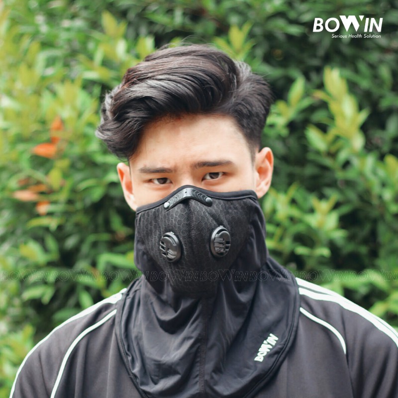 Bowin Masker Full Face N99CV (Masker Motor - Ninja - Buff